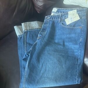 NEW W TAGS Universal Thread Dark Blue Flare Jeans size 17 regular